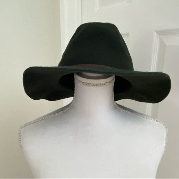 Brixton Valley Fedora Moss Green One Size - Picture 5 of 9